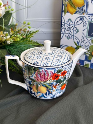 Italy Garden Porselen Demlik