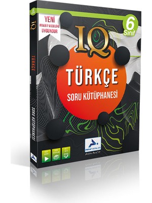 Paraf Yayınları 6. Sınıf Iq Türkçe Soru Kütüphanesi