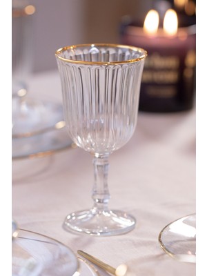 Rakle Splendid Gold 4'lü Kadeh Seti 240 cc