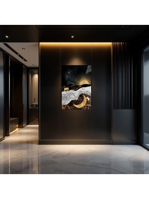 Cozy Co:temperli Cam Dikdörtgen Tablo, Cam Tablo, Uv Baskı, CTT013