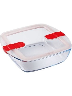 Pyrex Dikdörtgen Saklama Kabı Mikrodalga 2,2 L