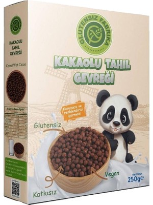 Glutensiz Fabrika Glütensiz Kakaolu Tahıl Gevreği 250 g