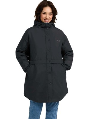 Jack Wolfskin Altay Kadın Siyah Outdoor Ceketi