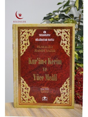 Bilgisayar Hatlı Kur An-I Kerim ve Yüce Meali Orta Boy