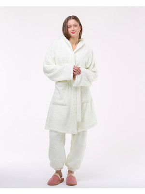 Kadın Kimono Sabahlık Alt Üst Takım