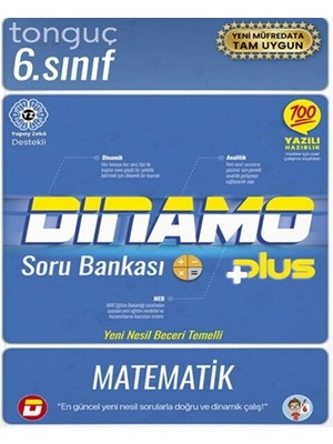 2026 Basım Tonguç Akademi 6. Sınıf Dinamo Matematik Soru Bankası