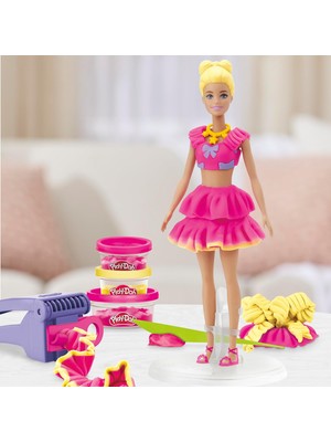 Play-Doh Barbie Fırfırlar ve Fiyonklar Oyun Seti G1361