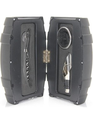 Fıçı Tasarımı Tirbuşon Seti ALK2626