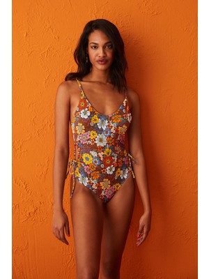 Penti Çok Renkli Çiçek Desenli Oriole Mayo