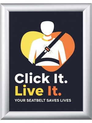 A4 (21x30) Alüminyum Açılır Kapanır Gönye Çerçeve 25mm - Eko