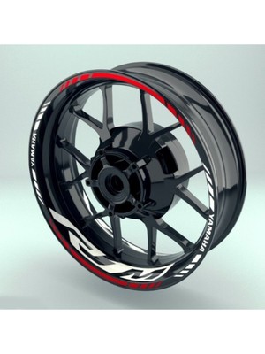 Yeni Özel  Motosiklet Jant Şeridi R1M Sağ-Sol/ön-Arka