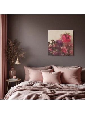 Cozy Co:temperli Cam Kare Tablo, Cam Tablo, Uv Baskı, CTT015
