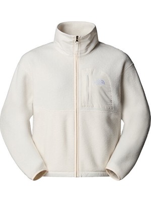 The North Face W Yumiori Off Peak Full Zip Jacket Erkek Outdoor Polar Ceket NF0A8EUZQLI1 Beyaz