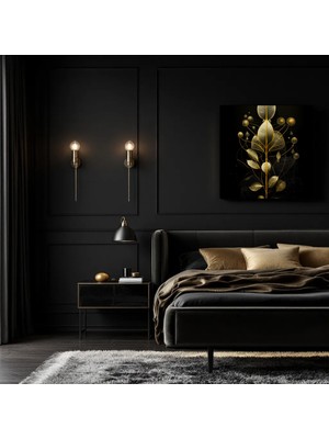 Cozy Co:temperli Cam Kare Tablo, Cam Tablo, Uv Baskı, CTT017