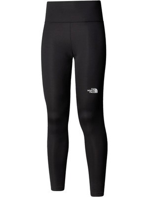 The North Face W Flex 28IN Tıght Kadın Pantolon FlashDry Teknolojisi ile Yüksek Konforlu Siyah