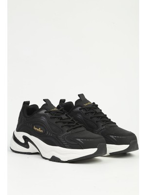 Siyah Beyaz Erkek Spor Ayakkabı Ithal