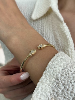 Leo Vitae 14 Ayar Altın Kelepçe