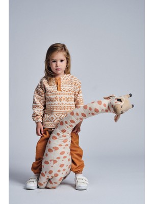 Etnik Desen Pantolon Kanguru Cep 2 Li Takım