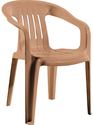 Elit Koltuk Teak - Plastik Bahçe Balkon Sandalyesi