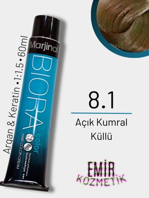 Biora Saç Boyası - 8.1 Açık Kumral Küllü