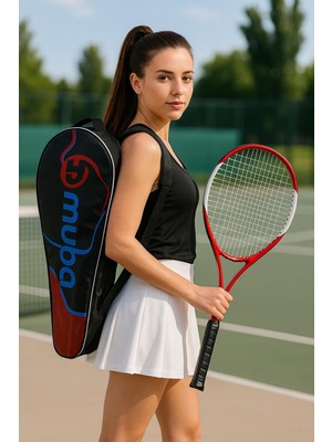 Yetişkin Kort Tenis Raketi Seti Başlangıç Seviye Tenis Raketi Seti Taşıma Çantası