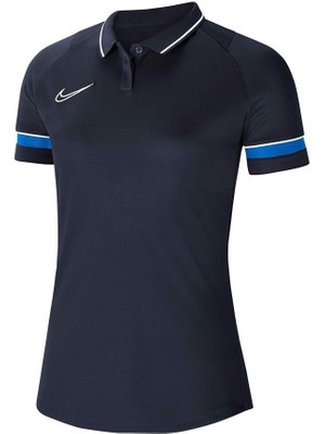 Nike W Academy 21 Polo CV2673-453 Kadın Polo Tişört