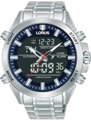 Lorus RW665AX9 Kronograf Analog Dijital Erkek Kol Saati