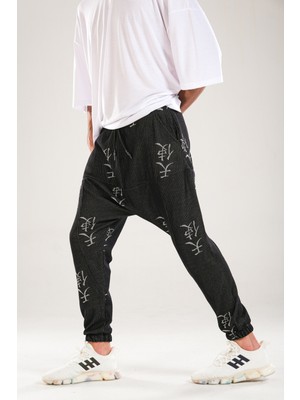 Chinese Desenli Harem Jogger