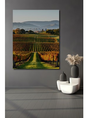 Sonsuzluk Bağları Yağlı Boya Görünümlü Dekoratif Ahşap Ev/işyeri/ofis Kare Tablo