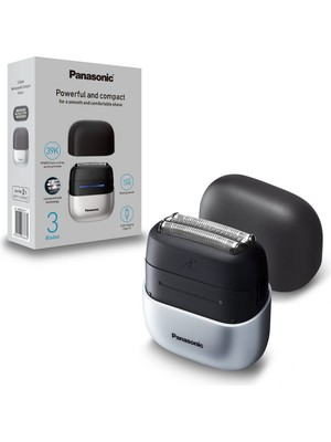 Panasonic ES-CM3BKS503 Elektrikli Tıraş Makinesi – 3 Paslanmaz Çelik Bıçak,usb-C Şarjlı, Su Geçirmez