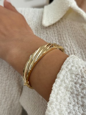 Viva Oro 14 Ayar Altın Kelepçe