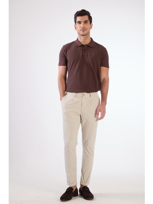 Taş Bağcıklı Slim Fit Jogger Erkek Pantolon