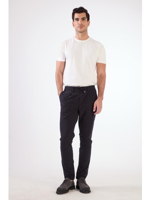Dufy Erkek Slim Fit Lacivert Pantolon