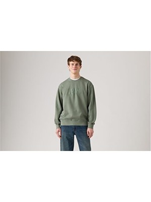 Relaxed Graphic Crewneck Sweatshirt