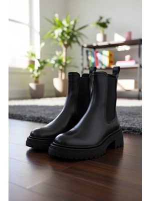 Siyah Chelsea Postal 23561