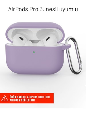 Apple Airpods Pro 3. Nesil Uyumlu Cihazınızı Darbelere Karşı Koruyan Silikon Kılıf