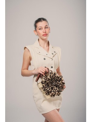 ÇÇS Kadın 17955 Hasır Omuz Çantası