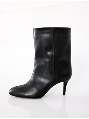 Siyah Topuklu Klasik Bot 25163