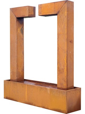 Corten Su Perdesi Ikili