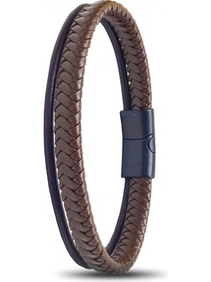 Fm Kahverengi Çoklu Deri Bileklik 31833B5D3