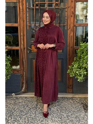 Nurcan Çetin Tunik 25254 Bordo