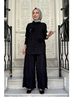 Ceremony Pantolonlu Takım W-6909 Siyah