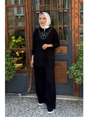 Ceremony Pantolonlu Takım W-6913 Siyah