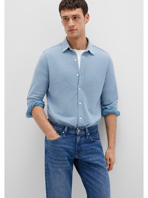 Mavi Mavi Örme Gömlek 0211513-80896