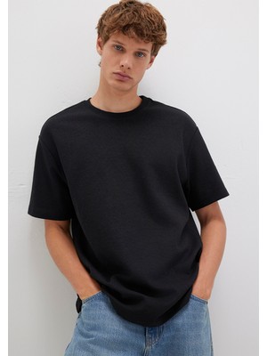 Mavi Siyah Basic Tişört 0612910-900