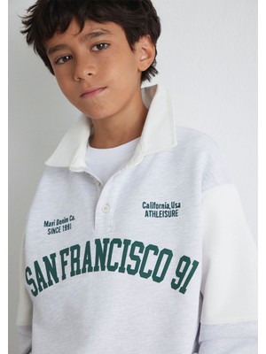 Mavi San Francisco Gri Sweatshirt 6S10123-88467