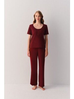 Suwen Strite Pijama Takımı