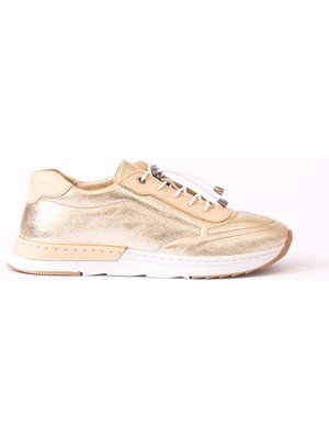 Hakiki Deri Kadın Sneaker Ayakkabı 25KHMS383