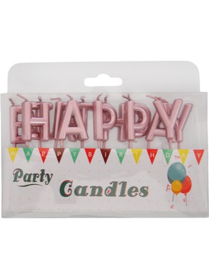 Happy Birthday Set Mum - Metalik Rosegold