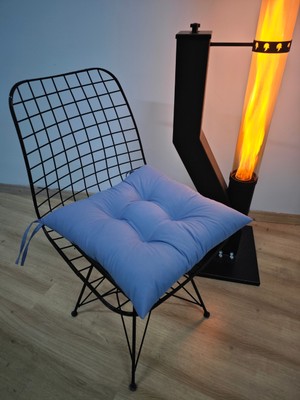 Pofidik Sandalye Minderi Özel Dikişli Bağcıklı 40X40 cm (1 Adet)